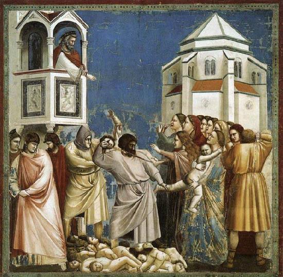 GIOTTO di Bondone Massacre of the Innocents china oil painting image